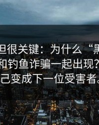 不热门但很关键：为什么“黑料爆料网”总和钓鱼诈骗一起出现？别让自己变成下一位受害者。