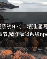 精准灌溉系统NPC，精准灌溉系统npc最新章节,精准灌溉系统npc:蜜丸