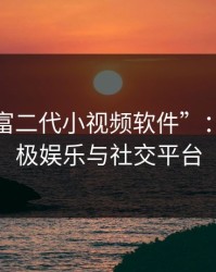 探索“富二代小视频软件”：你的终极娱乐与社交平台