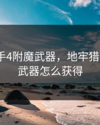 地牢猎手4附魔武器，地牢猎手4附魔武器怎么获得